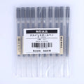 0.5 mm Black Gel Ink Pens, Pack of 10