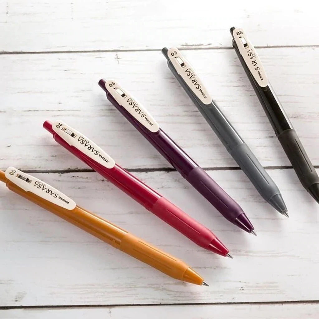0.5 mm Vintage Color Gel Pen Set