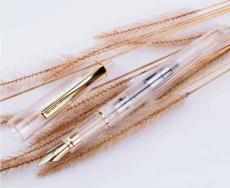 0.5mm Fountain Pen Bundle of Four in Orange, Green, Light Blue