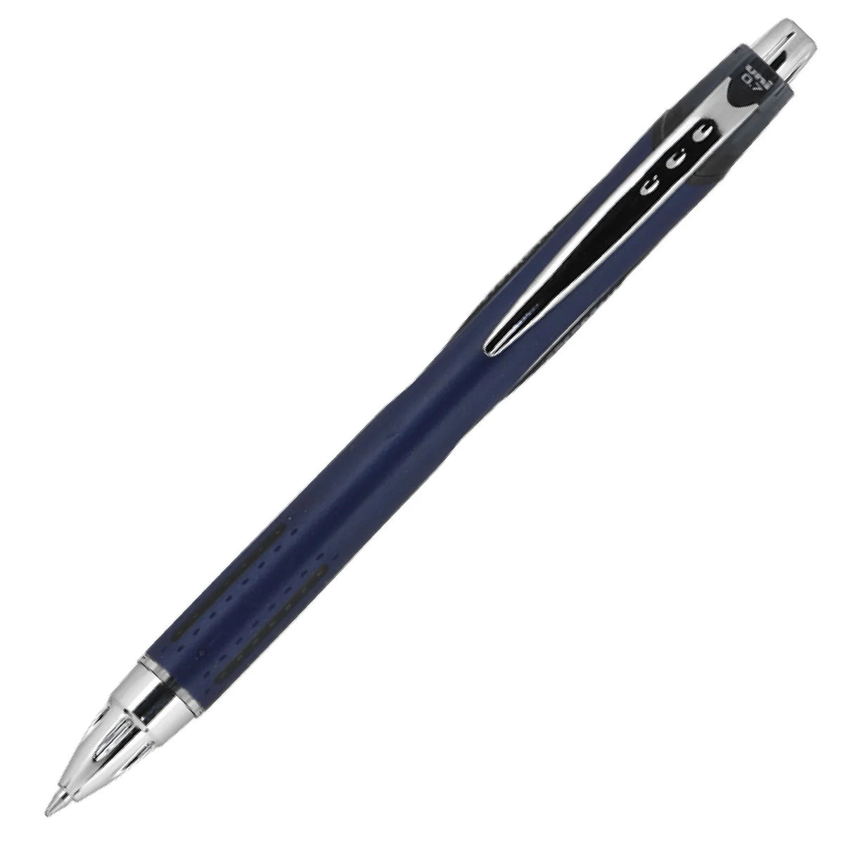 0.7 mm Fine Point Retractable Ballpoint Pens, 1 Count-Indigo-Black