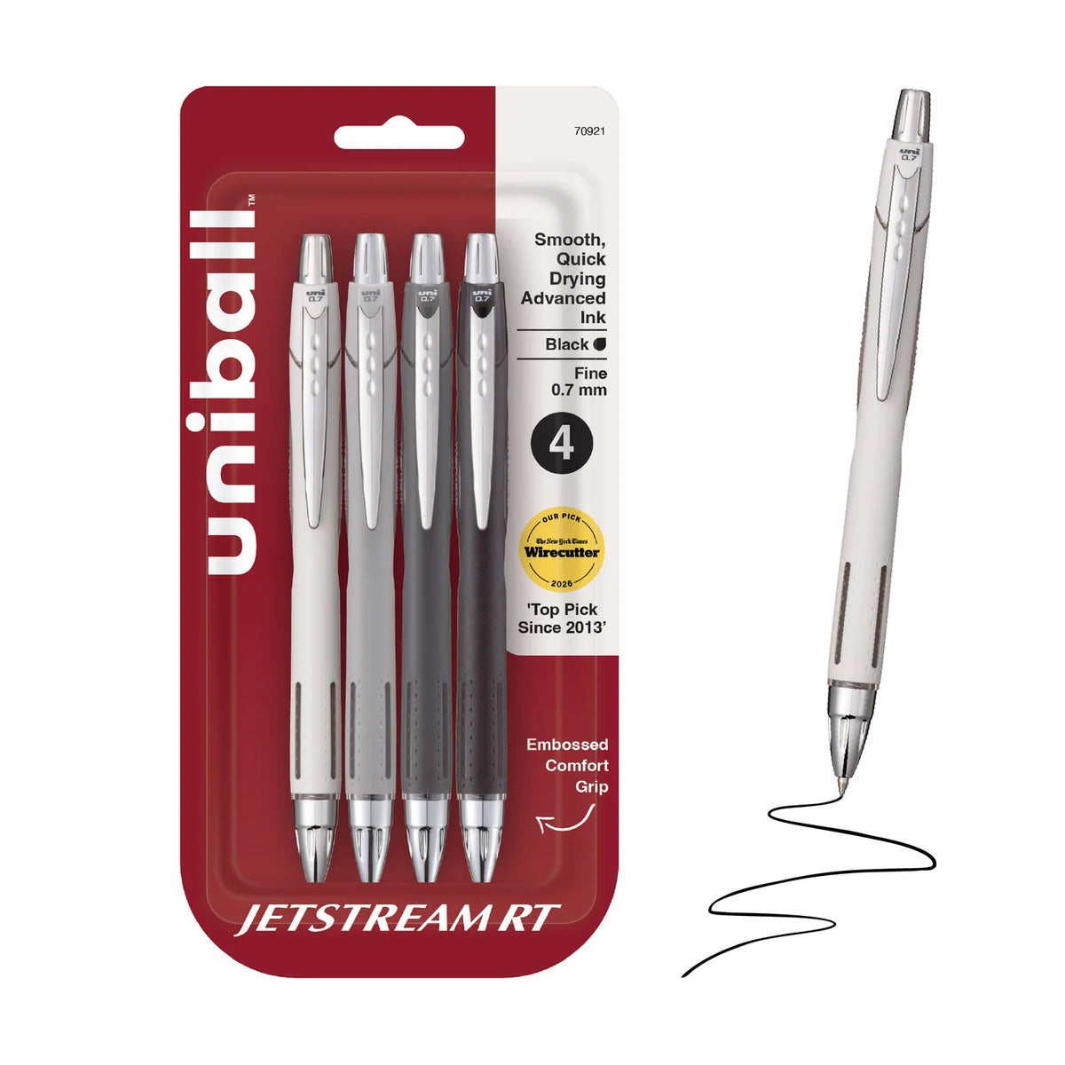 0.7 mm Fine Point Retractable Ballpoint Pens