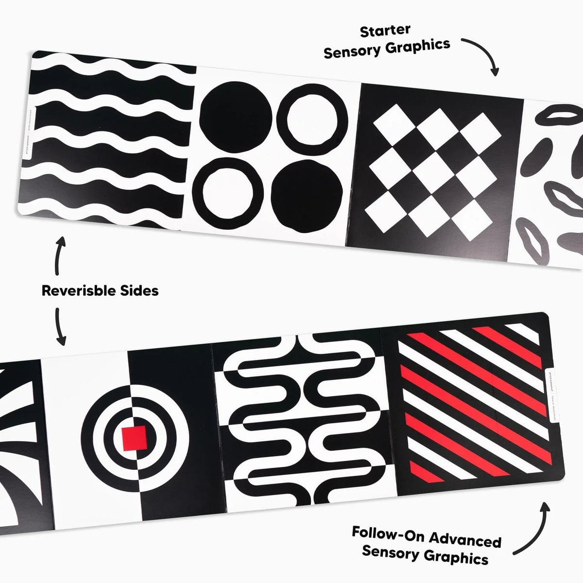 0+ Month High Contrast Sensory Board