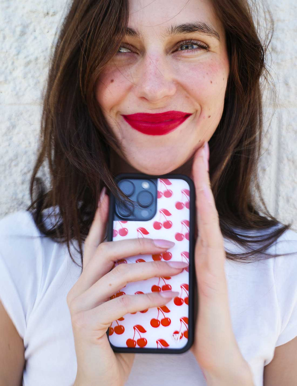 American Cherries iPhone Case