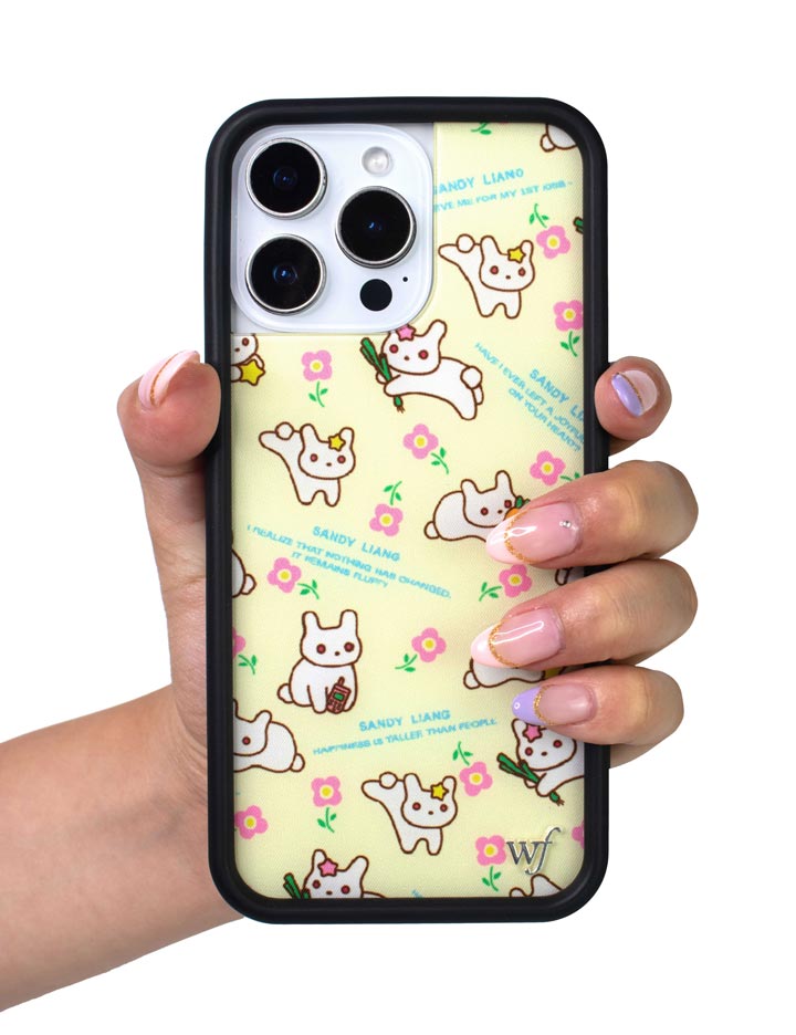 Sandy Liang Bunny Gift Wrap iPhone Case