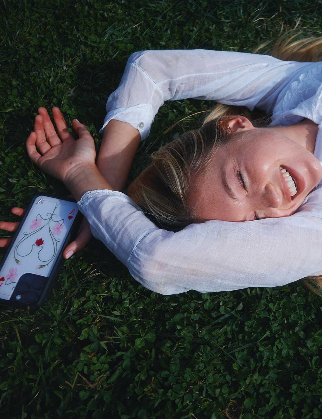 Lila Moss iPhone Case