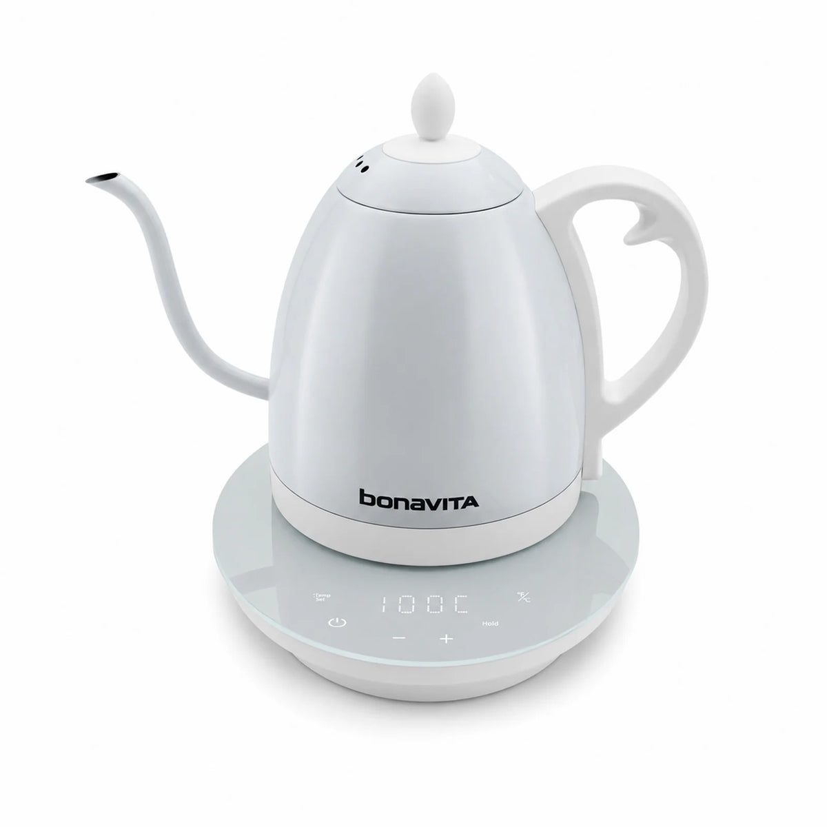 1.0L Gooseneck Temperature Control Kettle, White