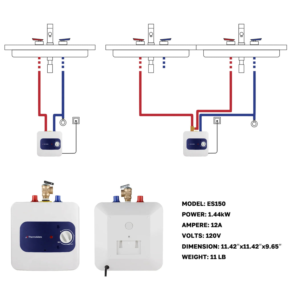 1.3 Gallon Electric Water Heater