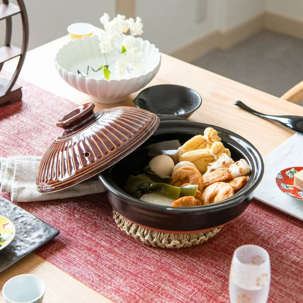 1.9 L Japanese Donabe Clay Cooking Pot