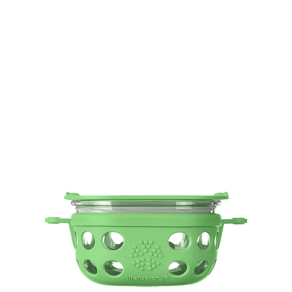 1 Cup Glass Food Storage Container, Grass Green