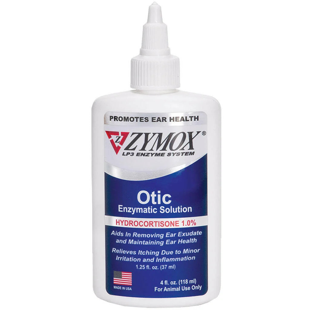 1% Hydrocortisone Enzymatic Ear Solution, 4 oz bottle