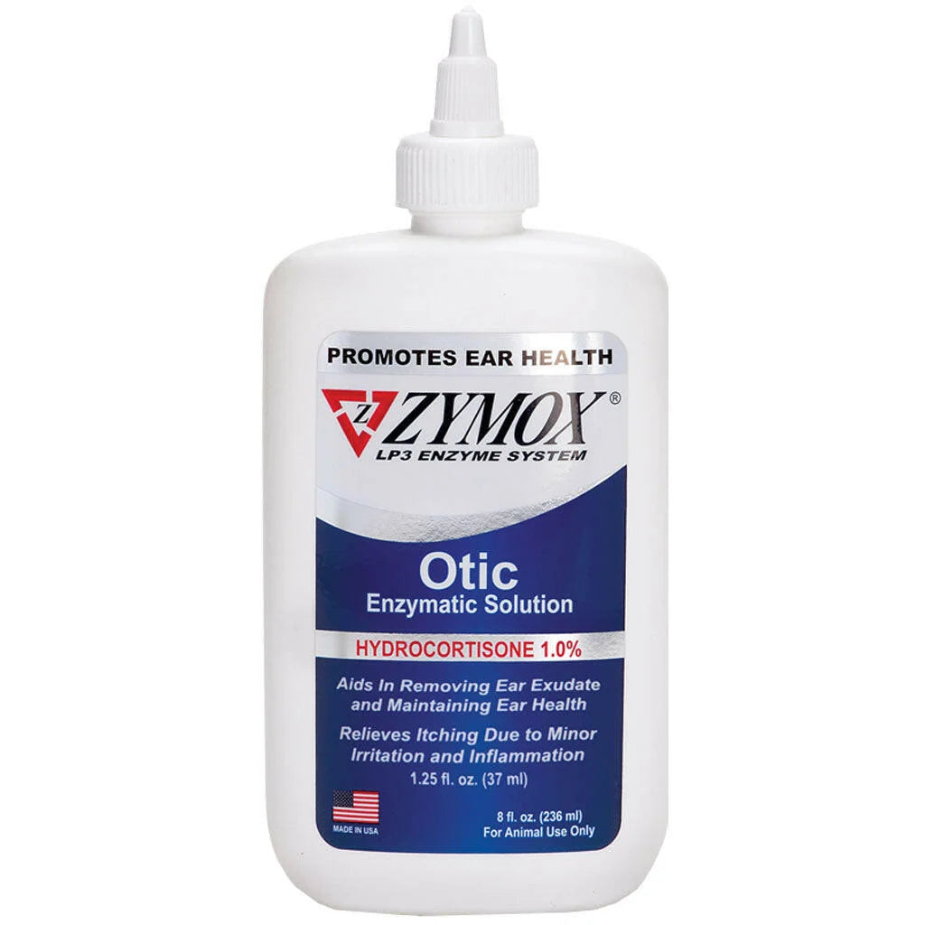 1% Hydrocortisone Enzymatic Ear Solution, 8 oz bottle
