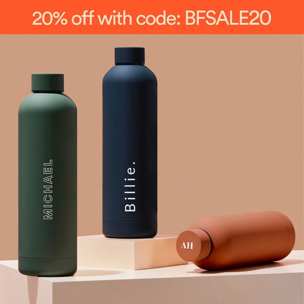 1 Liter Vacuum Insulated Stainless Steel Water Bottle
