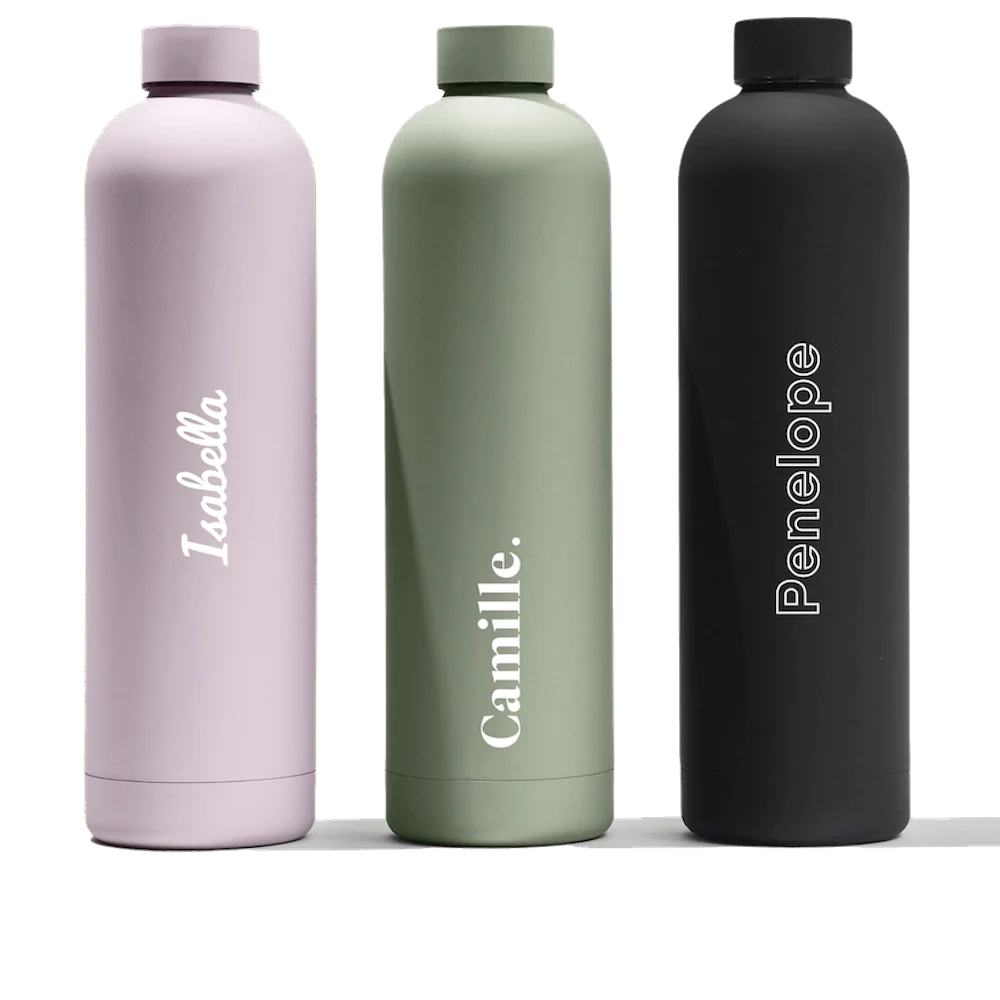 1 Liter Vacuum Insulated Stainless Steel Water Bottle