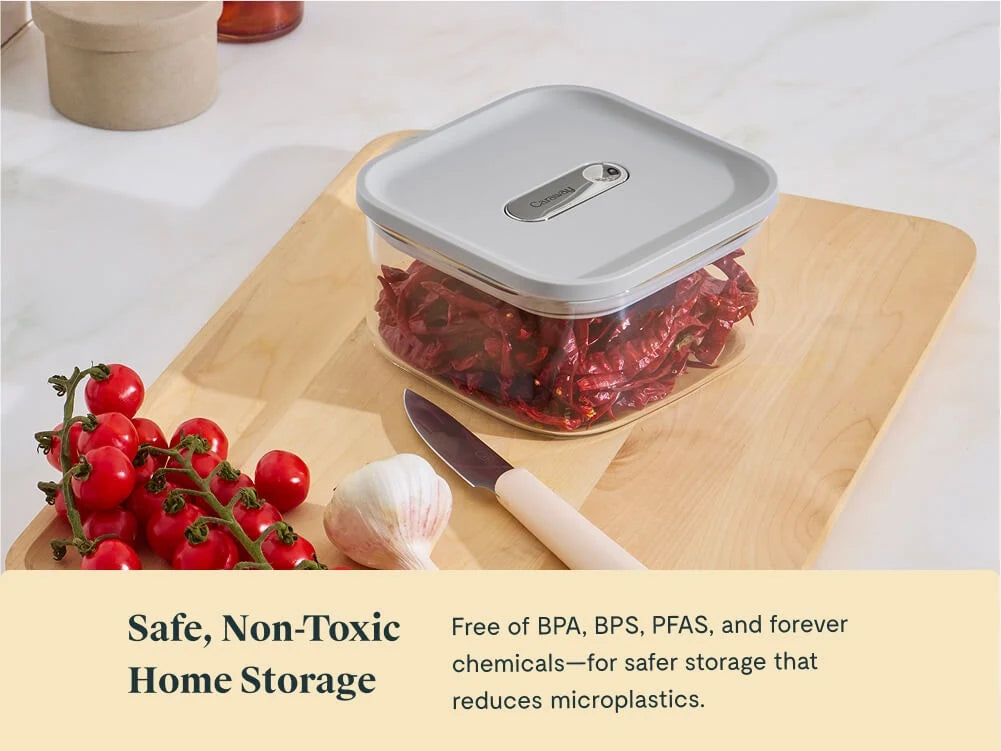 1 qt Glass Airtight Food Storage Container