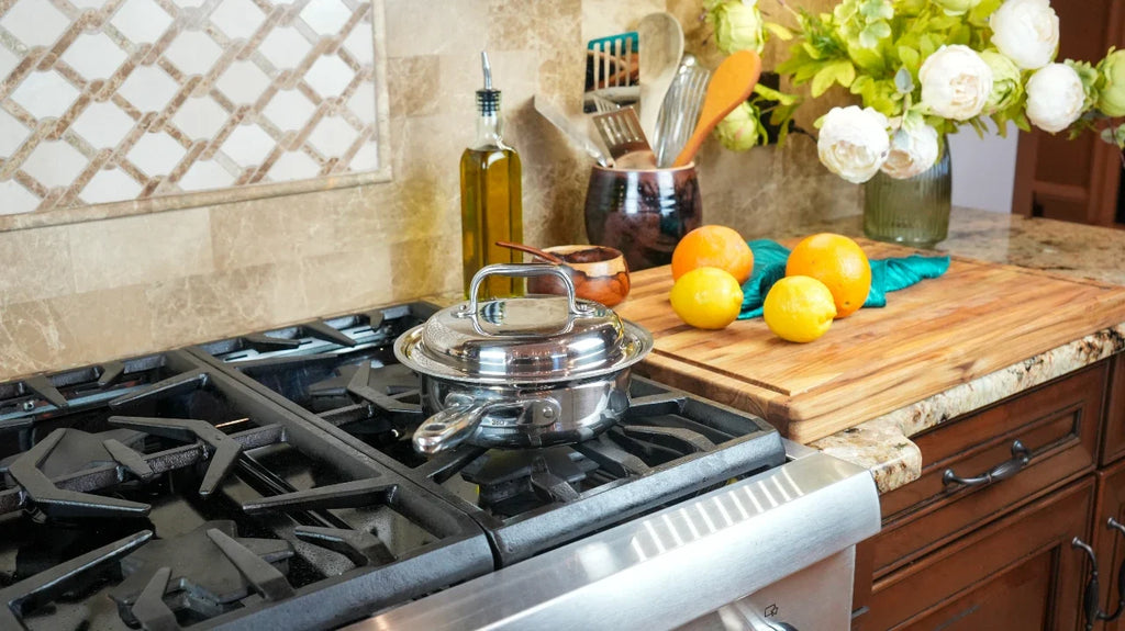 1 Quart Stainless Steel Saucepan
