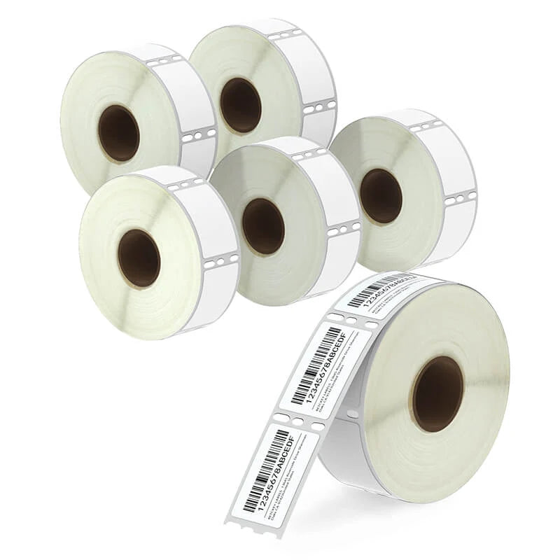 1" x 1-1/2" Book Spine Thermal Label Rolls