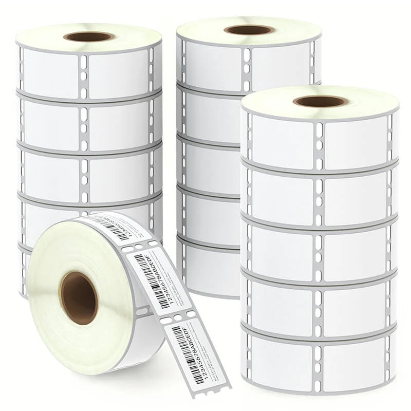 1" x 1-1/2" Book Spine Thermal Label Rolls