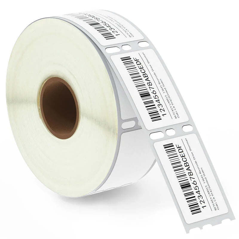1" x 1-1/2" Book Spine Thermal Label Rolls