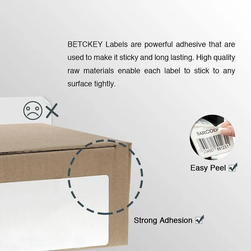 1" x 1-1/2" Book Spine Thermal Label Rolls