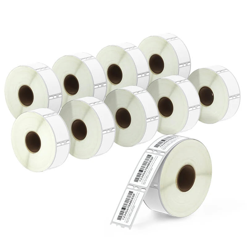 1" x 1-1/2" Book Spine Thermal Label Rolls, US-10 Rolls