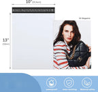 10 x 13 Inch Poly Mailer Shipping Bags, Self-Sealing Recyclable Envelopes for Apparel and Soft Goods