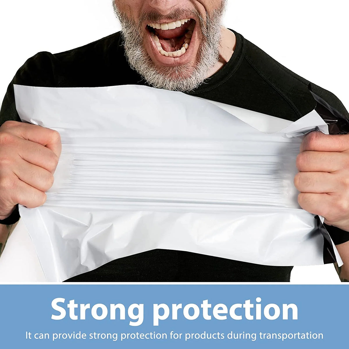 10 x 13 Inch Poly Mailer Shipping Bags, Self-Sealing Recyclable Envelopes for Apparel and Soft Goods