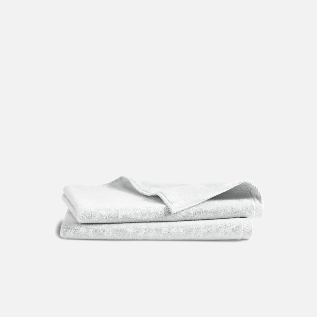 100% Aegean Turkish Cotton Hand Towels, Set of 2 in Plush 500 GSM