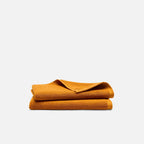 100% Aegean Turkish Cotton Hand Towels, Set of 2 in Plush 500 GSM
