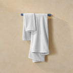 100% Aegean Turkish Cotton Hand Towels, Set of 2 in Plush 500 GSM