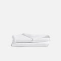 100% Aegean Turkish Cotton Hand Towels, Set of 2 in Plush 500 GSM, White