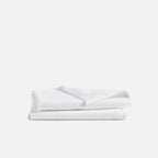 100% Aegean Turkish Cotton Hand Towels, Set of 2 in Plush 500 GSM, White
