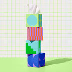 100% Bamboo Facial Tissues, 12 Boxes