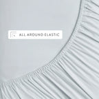 100% Cotton Percale Sheet Set with Breathable 160 Thread Count Comfort in Twin, Full, Queen, King and Cal King Sizes