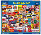1000-Piece Collage Jigsaw Puzzle Featuring Nostalgic Brands, 24 x 30 Inch Finished Size · 1000 piece jigsaw puzzle