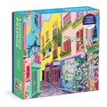 1000 Piece London Passage Jigsaw Puzzle with Color Image Insert and Reusable Square Storage Box