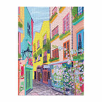 1000 Piece London Passage Jigsaw Puzzle with Color Image Insert and Reusable Square Storage Box