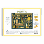 1000 Piece Pasta-Themed Jigsaw Puzzle with 20 Shaped Pieces, Ribbon Cut Design and Full-Image Insert