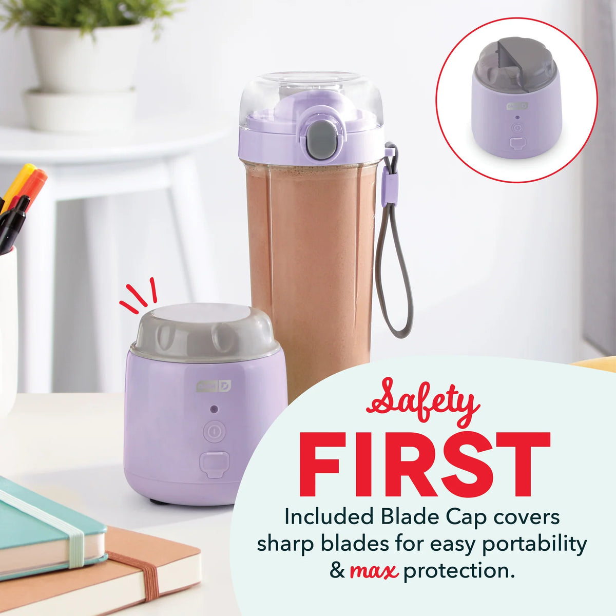 12.8 oz Rechargeable Portable Blender
