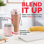 12.8 oz Rechargeable Portable Blender