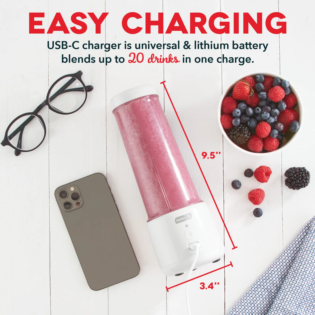 12.8 oz Rechargeable Portable Blender