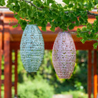 15-Inch Wildflower Pod Solar Lantern