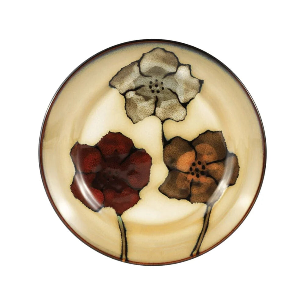 16 Piece Floral Stoneware Dinnerware Set
