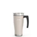 16oz Insulated Mug with Leak-Proof Slide Lock Lid and Double-Wall Vacuum Performance for Hot or Cold Drinks — SANDSTONE