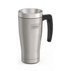 16oz Insulated Mug with Leak-Proof Slide Lock Lid and Double-Wall Vacuum Performance for Hot or Cold Drinks