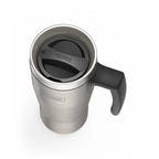 16oz Insulated Mug with Leak-Proof Slide Lock Lid and Double-Wall Vacuum Performance for Hot or Cold Drinks