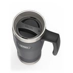 16oz Insulated Mug with Leak-Proof Slide Lock Lid and Double-Wall Vacuum Performance for Hot or Cold Drinks