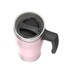 16oz Insulated Mug with Leak-Proof Slide Lock Lid and Double-Wall Vacuum Performance for Hot or Cold Drinks