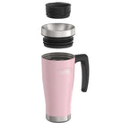 16oz Insulated Mug with Leak-Proof Slide Lock Lid and Double-Wall Vacuum Performance for Hot or Cold Drinks