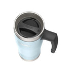 16oz Insulated Mug with Leak-Proof Slide Lock Lid and Double-Wall Vacuum Performance for Hot or Cold Drinks