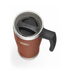 16oz Insulated Mug with Leak-Proof Slide Lock Lid and Double-Wall Vacuum Performance for Hot or Cold Drinks